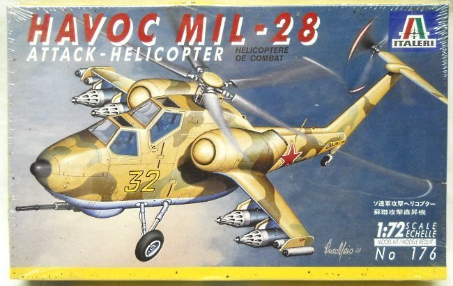 Italeri 1/72 Mil-28 Havoc, 176 plastic model kit